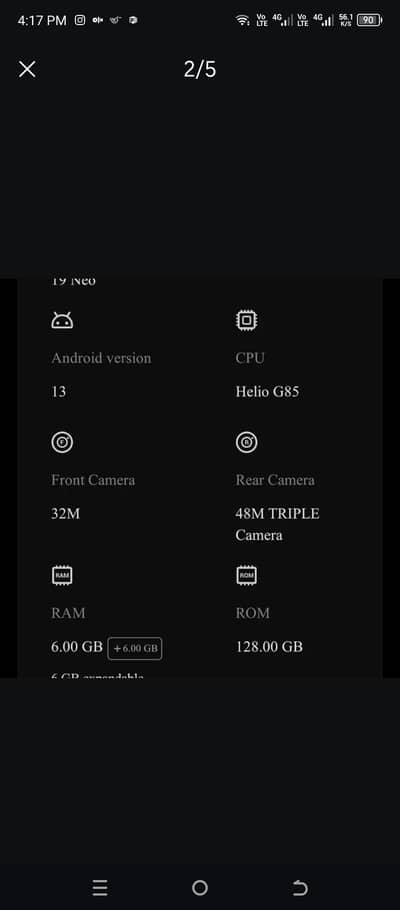 Tecno CAMON 19 Neo
