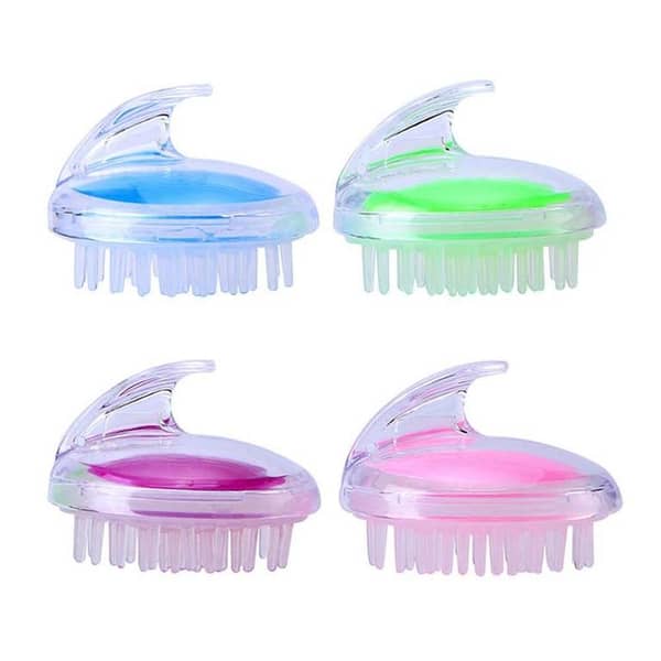 T  Shampoo Brush Hair Scalp Massager, Soft Silicone Scalp Care Brush Perfect