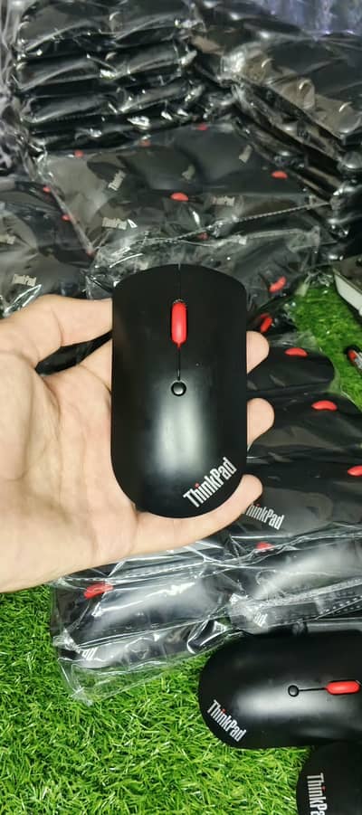 black Lenovo ThinkPad Bluetooth Silent Mouse