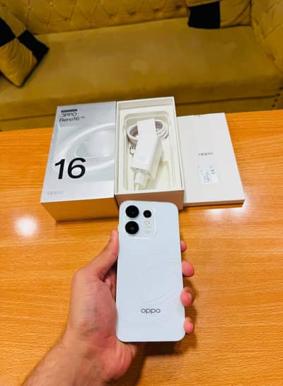 OPPO Reno 16 5G Just Box Opened Full Warranty Till 8 Oct 2027