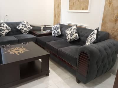 corner sofa set.