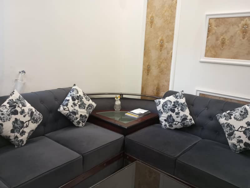 corner sofa set. ( 03017986372 ) 3