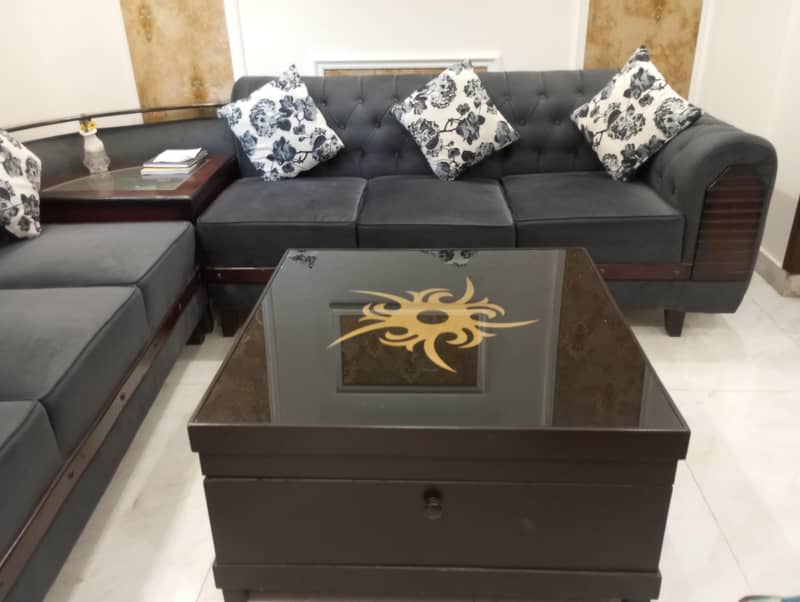 corner sofa set. ( 03017986372 ) 4