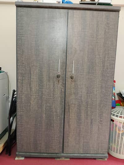 2 Door Wardrobe for Sale | Spacious Clothes Storage Cabinet