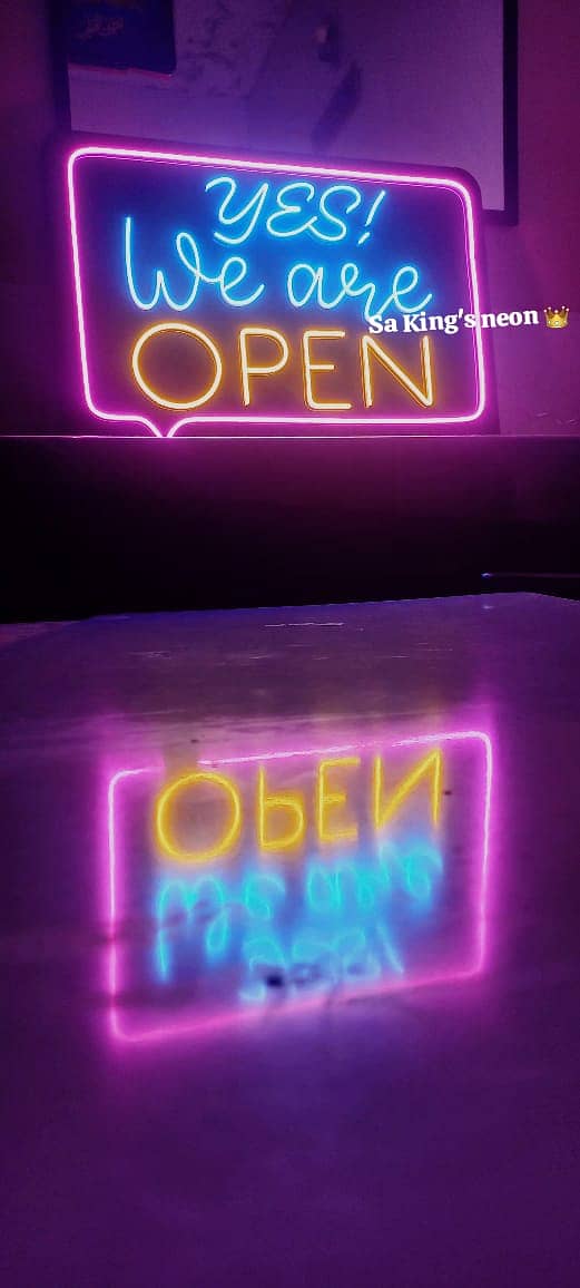 Custom Neon Sign/Neon Board/Restaurant Neon/Salon Sign/Neon Board ...