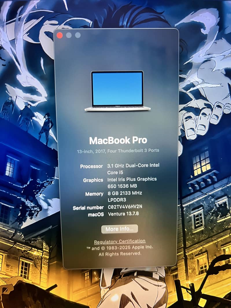Macbook 2017 Pro Touchbar 5