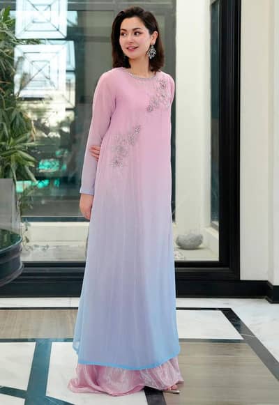 Lulusar inspired 3pc silk handwork dress