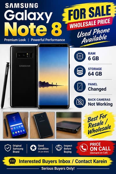 Samsung Mobile Note 8