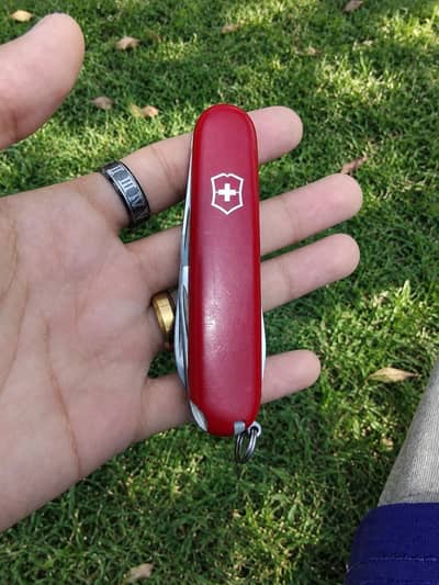 Original Swiss made 7 in 1 hiking tool gear