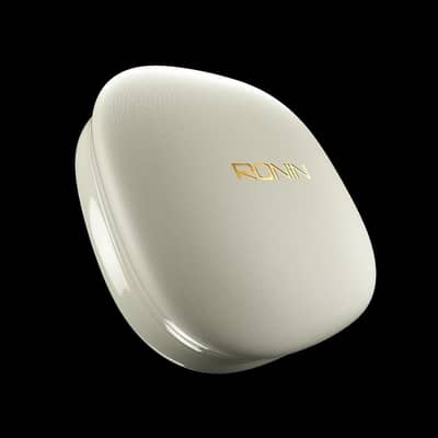 New Ronin Pebble Earbuds with warranty card and box
