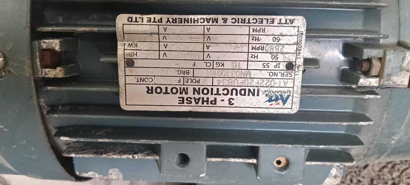 motor 3phs 5