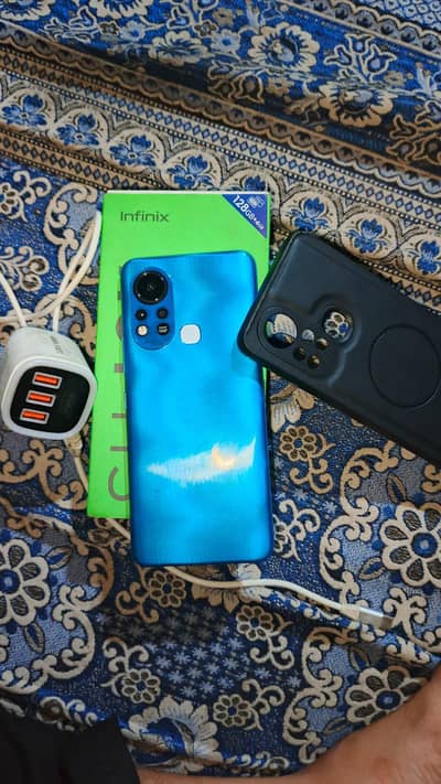 Infinix Hot 11s complete box 4/128 GB (03467754034)