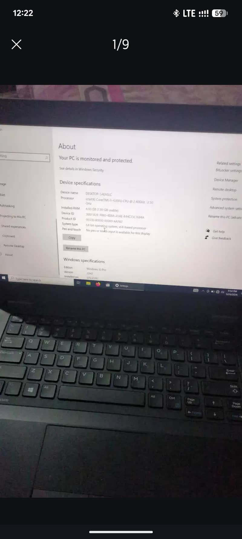 Dell Desktop 8