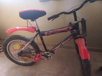 panther 20. no sport bicycle black and red 10by9 condition karavhi