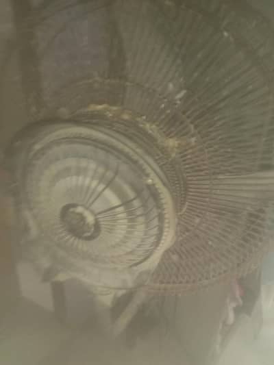 stand fan using Hua wa hy Ghar Ki shifting ki vajah se iski condition