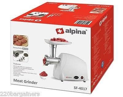 Alpina SF-4017 Meat Mincer New
