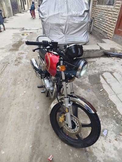 Honda CG 150 2026 Model Islamabad Number 8807 KM Driven
