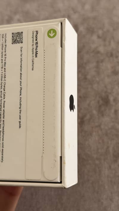 iPhone 16 Pro Max | Box Packed | Black 256GB