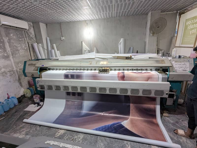 Challenger Flex Printing Machine - فلیکس پرنٹنگ مشین 3