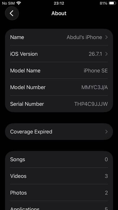 Apple iPhone SE