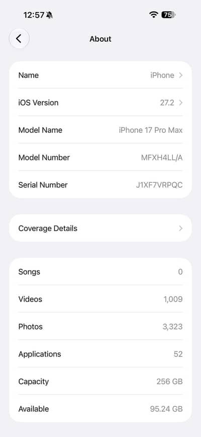 Apple iPhone 17 Pro Max