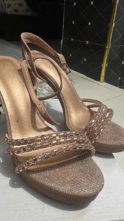 Stylish Ladies Golden & Party Wear High Heels