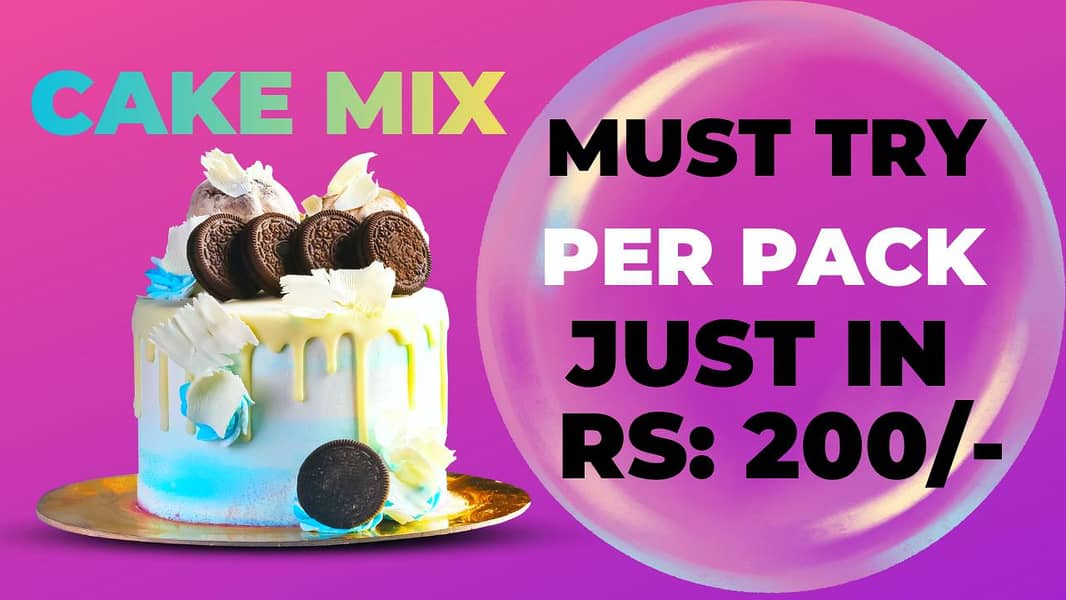 Cake mix 2