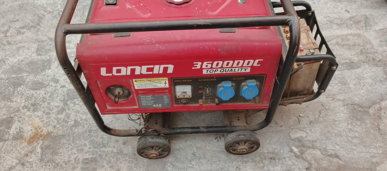 LONCIN GENERATOR 3600DDC 3