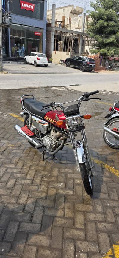 CG125 2022 self start