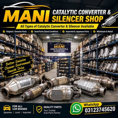 Original Japanese Catalytic Converter & Silencer Available | All Car