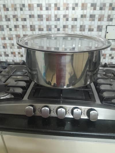 steel big pot