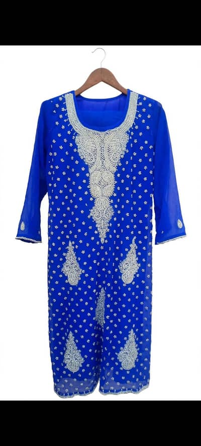 Royal blue bridal dress brand new