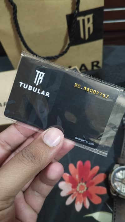 tubuler brand new watch