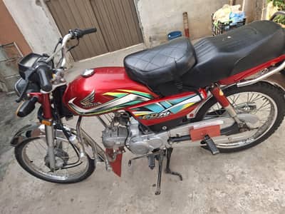 Honda CD 70 2021/22 | 9/10 Condition | Mianwali