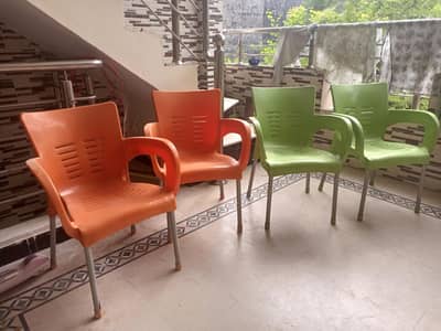 Boss plastic chairs