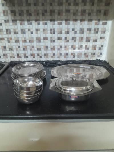 steel pots 28pc