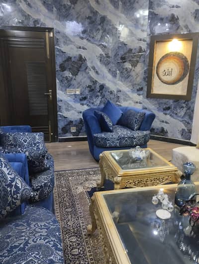 Ten Marla Furnished Villa in Gulbahar Block, Bahria Town Lahore.