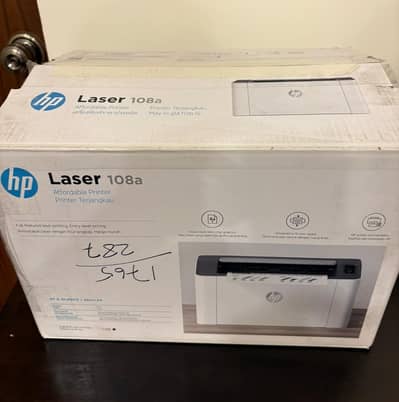 Printer HP Laser 108a, Brand New, Box Packed