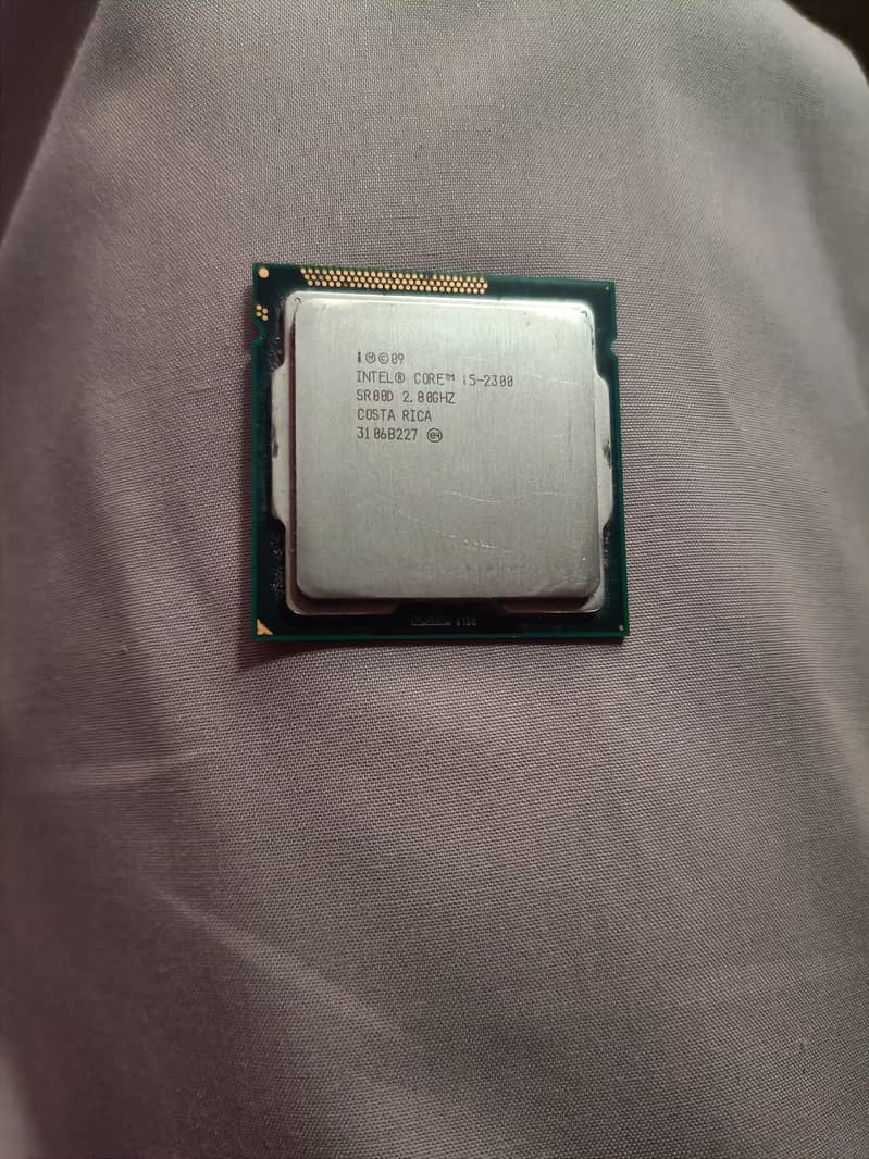 Intel I5 2300 processor only 0