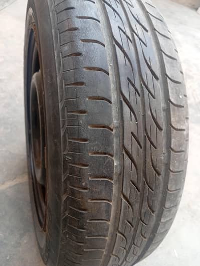 bridge stone tyre with new rim