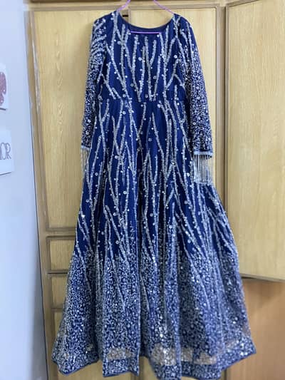 ONLY ONCE WORN Blue frock formal for wedding