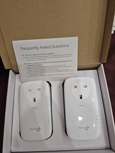 tplink gigabit powerline adapter barely used