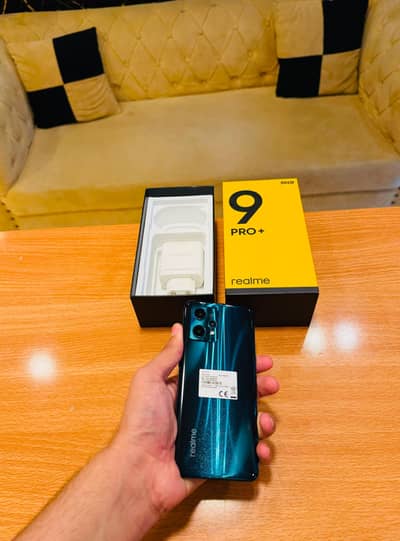 Realme 9 Pro Plus Complete Box Still Sheesha Condition No Open Repair