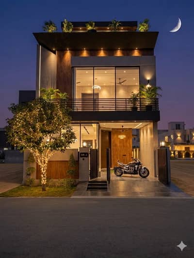 5 Marla Out Class Stylish Luxury Bungalow For Sale In DHA Phase 9 Town Lahore Defence
