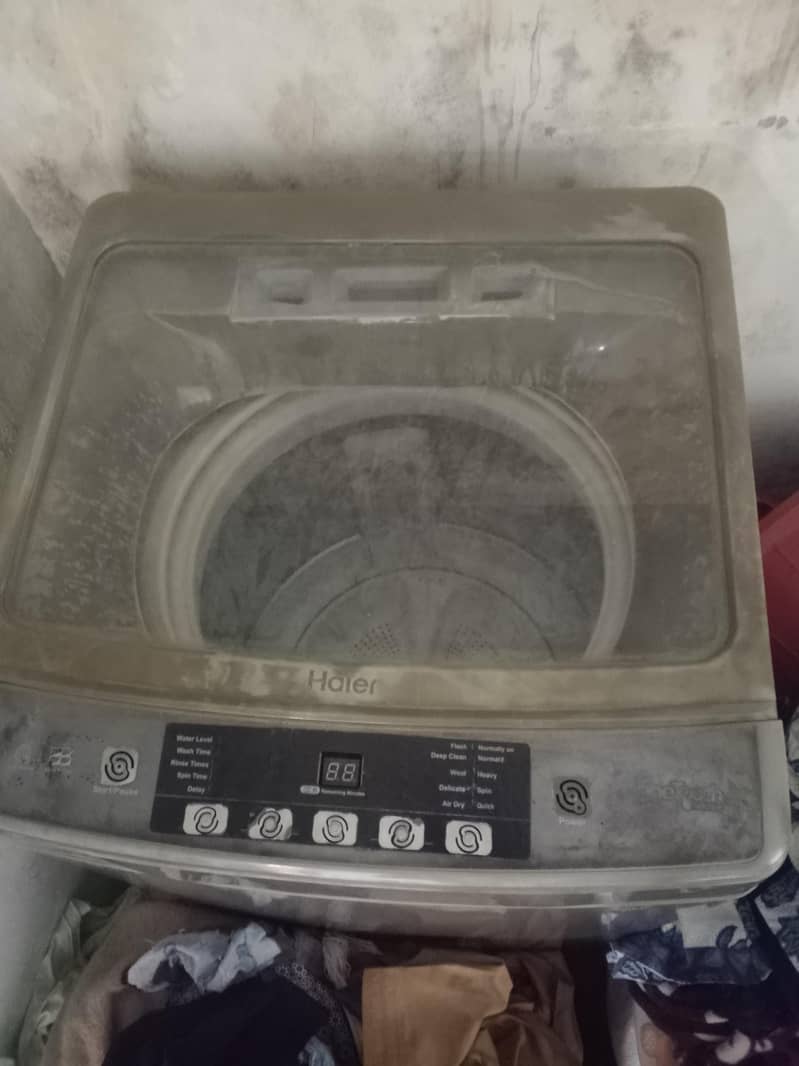Haier automatic washing machine 1