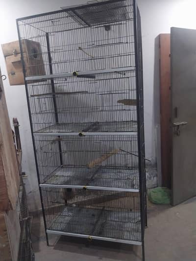 Large Iron Bird Cage for Sale