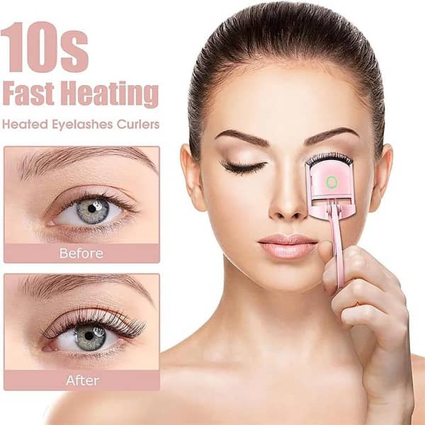 T   Electric Eyelash Curler Rechargeable Eyelashes Curls Makeup Tools