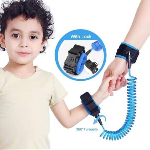T  child anti lose band baby safety band for kids Anti lock Wrist Link Safety Harness Strap Rope Leash Walking Hand belt band for toddlers wrist band for kids loss best for umrah and hajj travelling purpose,safe secure