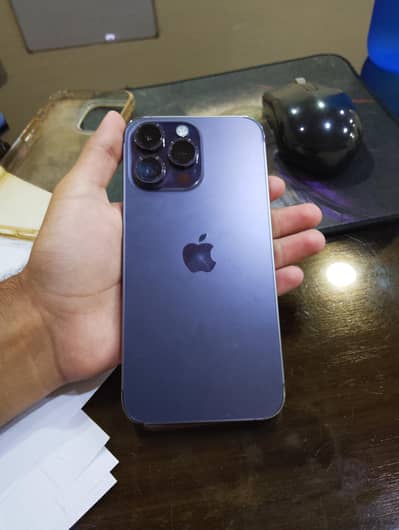 Apple iPhone 14 Pro Max deep purple 85 battery health