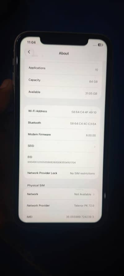 iPhone 11 factory unlock 64 gb